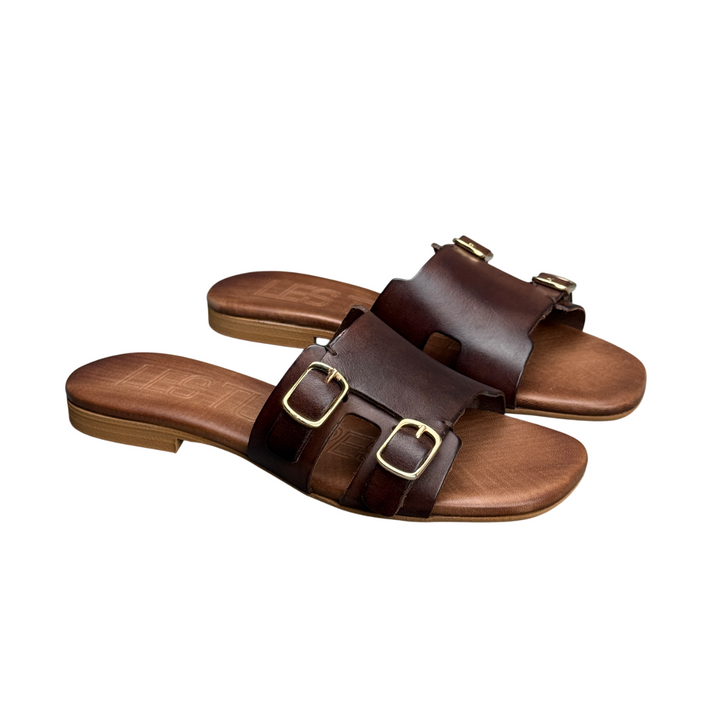 LES TULIPES Ciabattina Due Fibbie T. Moro