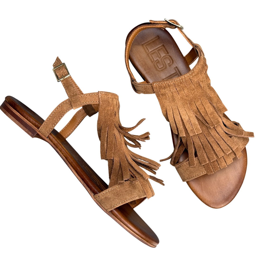 LES TULIPES Fringe Sandal
