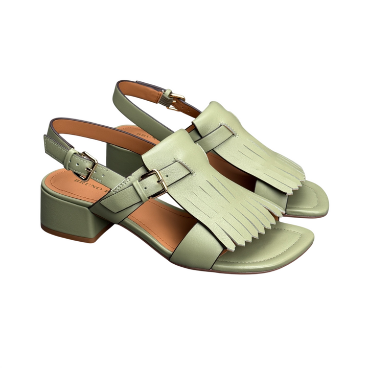 BRUNO PREMI Sandalo Frangia Verde