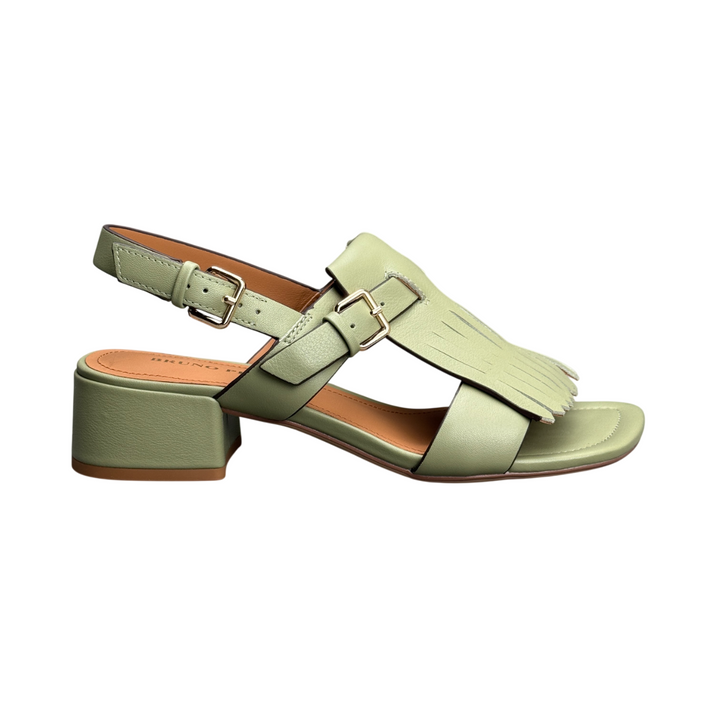 BRUNO PREMI Sandalo Frangia Verde
