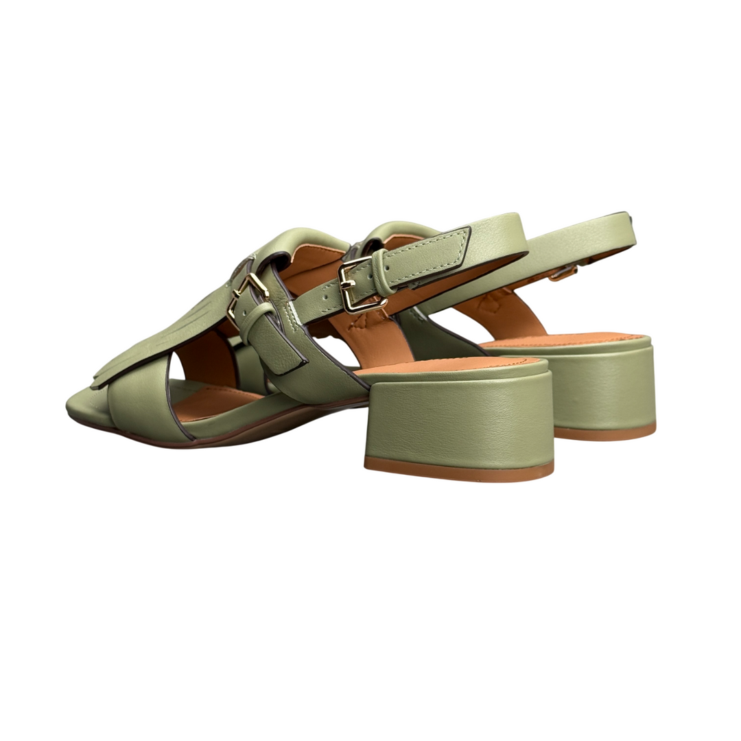 BRUNO PREMI Sandalo Frangia Verde