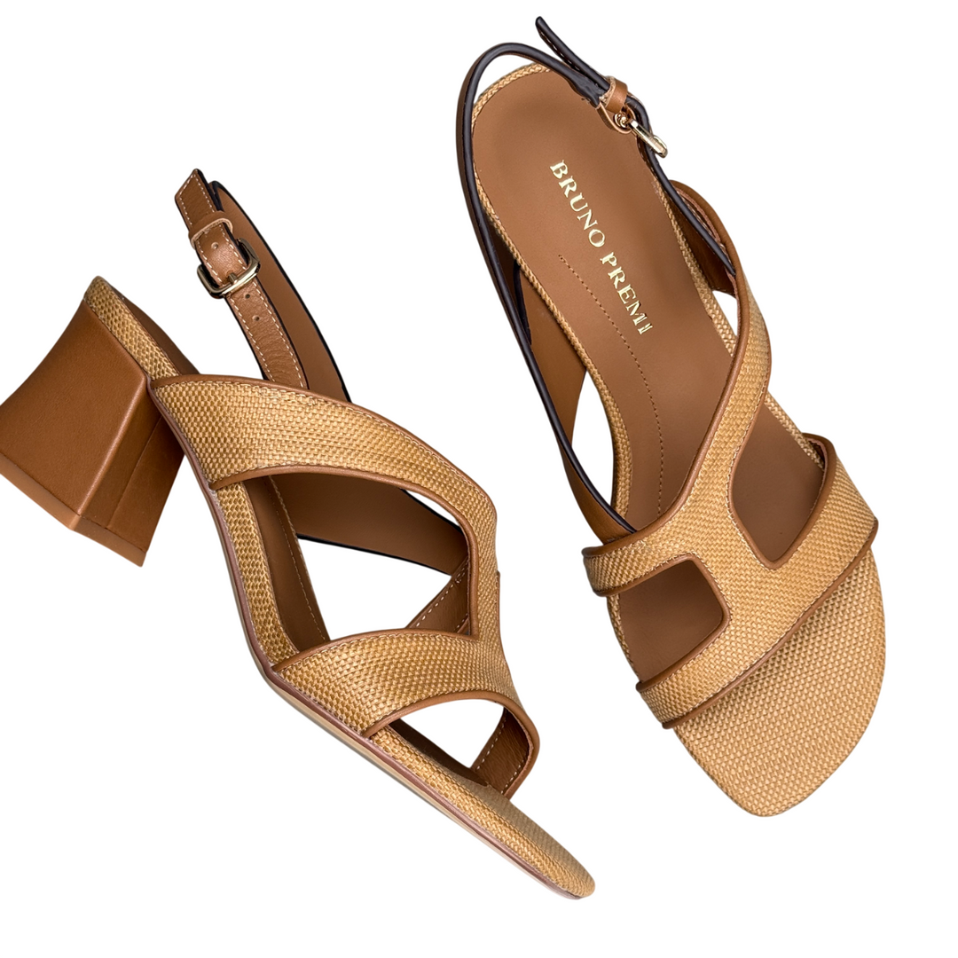 BRUNO PREMI Sandalo Cuoio