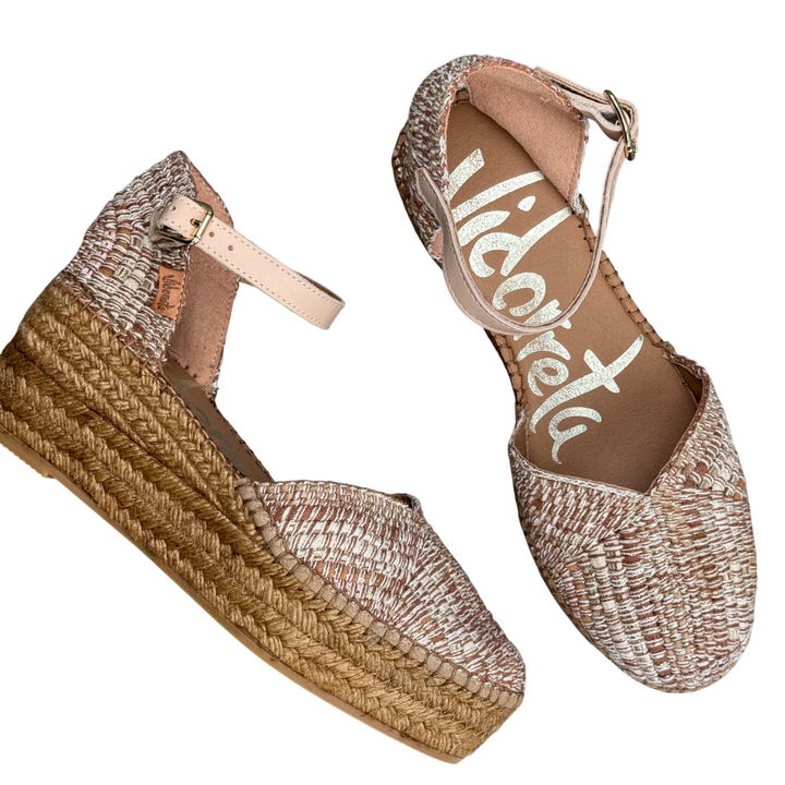 VIDORRETA Sandalo Espadrillas Zeppa Media 0145