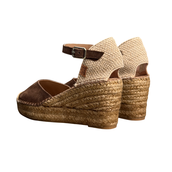 VIDORRETA Sandalo Espadrillas Zeppa 0313 t. moro