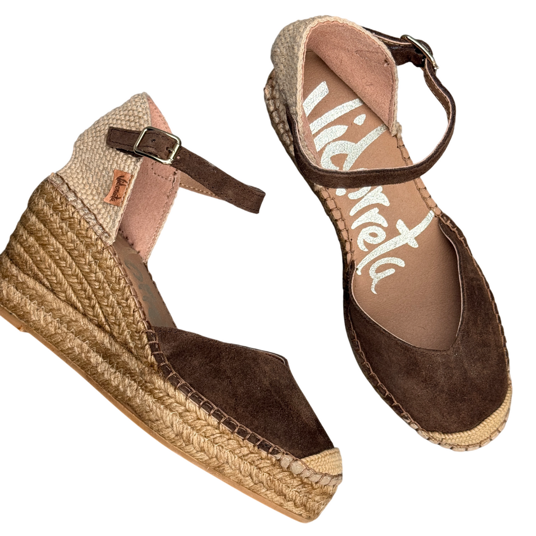 VIDORRETA Sandalo Espadrillas Zeppa 0313 t. moro