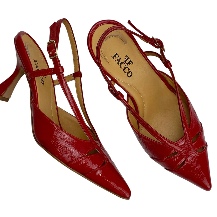 FACCO Slingback Rosso