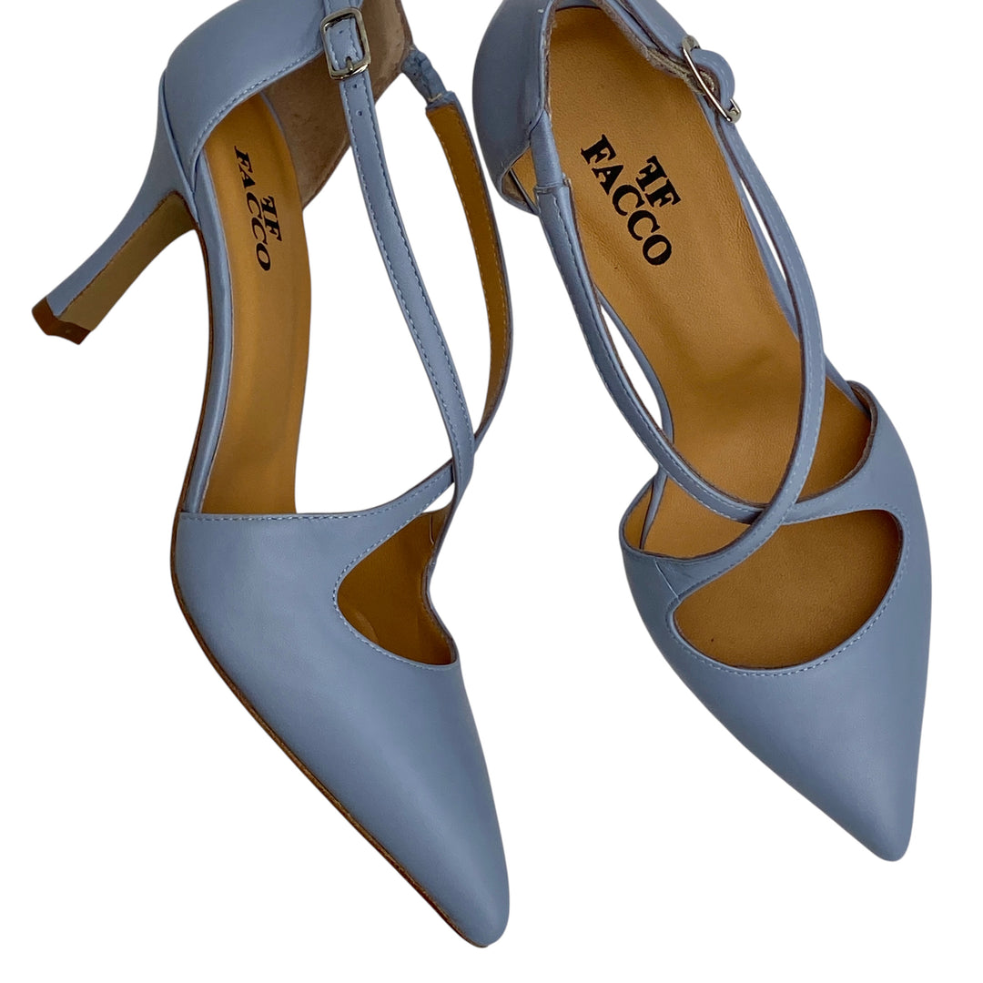 FACCO Cinturino Incrocio Azzurro