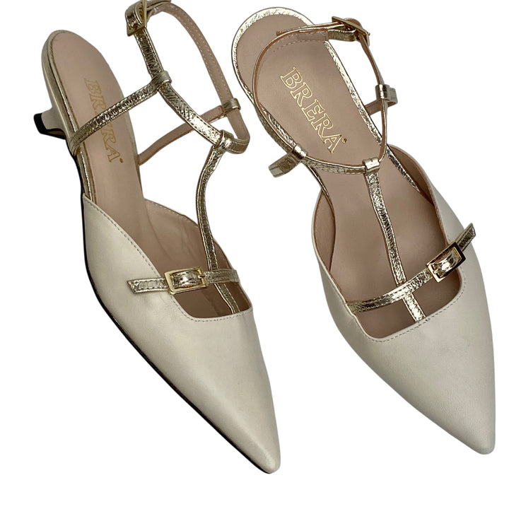 BRERA Slingback Cinturino Oro