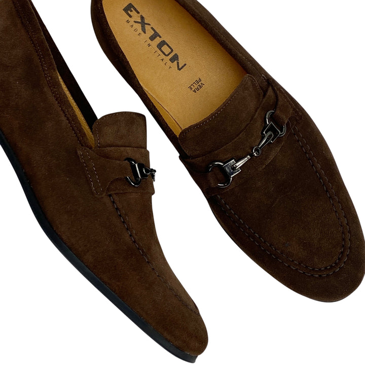 EXTON MOCASSINO CAMOSCIO T.MORO